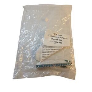 Cutler Hammer 13 Terminal Ground Bar Kit Type CH9G CH9GP13 NEW NOS